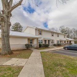 External view of The Savoy Apartments, located in Cartersville, GA